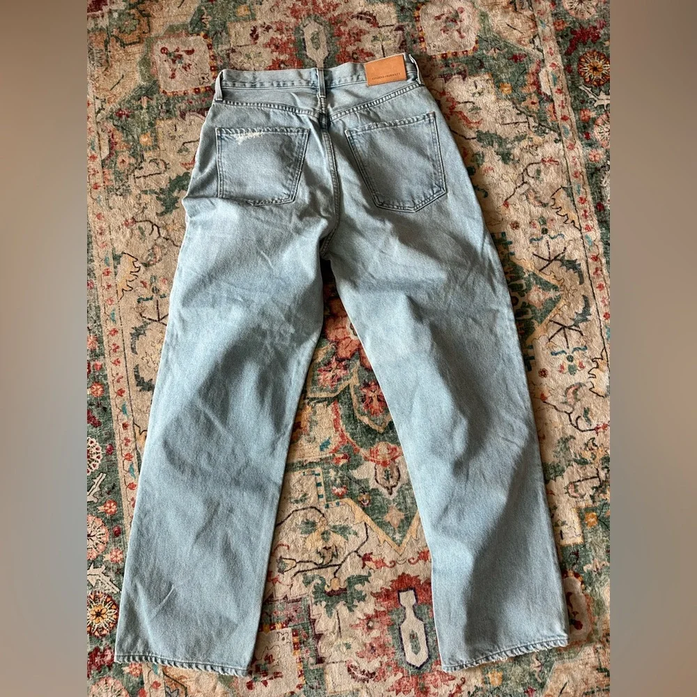 Citizens Of Humanity Light Blue Pleated front Jeans - Picture 5 of 5